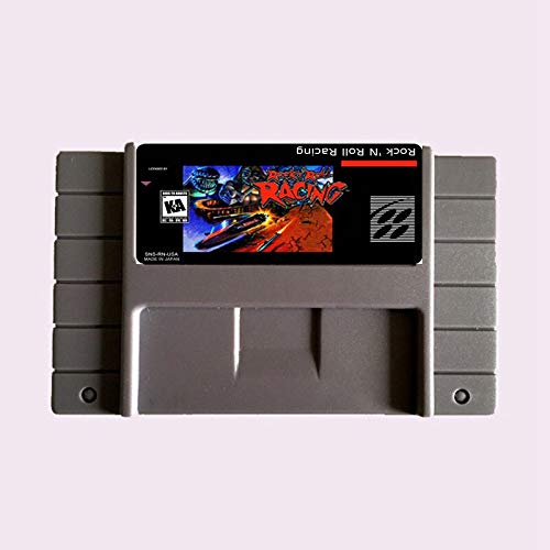 Ras 16 Bit Rock N Roll Racing NTSC Big Gray Game Card For USA Version Game Player