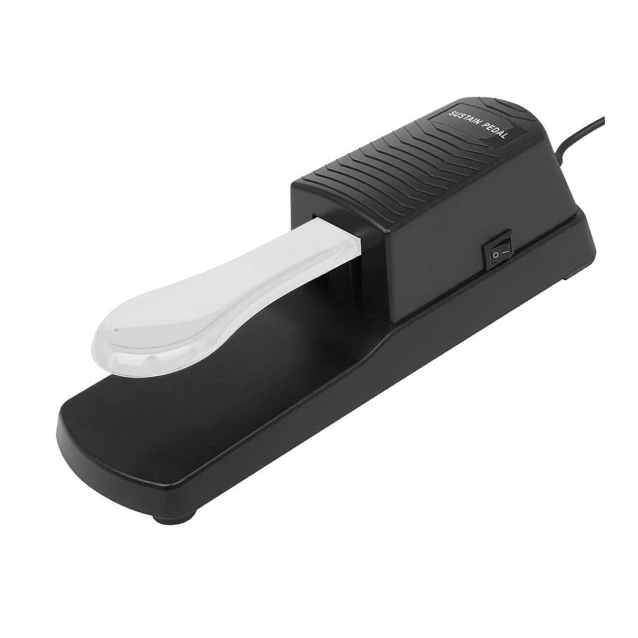 Wakauto Sustain Pedal for Piano Keyboard Fashionable Design Metal Craftsmanship Easy to Use