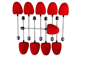 Die Schuhanzieher Die Schuhanzieher 5 Paar Set - Schaumstoff Schuhspanner mit Spiralfeder - Form rund - Made in Germany - z2478 Die Schuhanzieher Die Schuhanzieher 5 Paar Set - Schaumstoff Schuhspanner mit Spiralfeder - Form rund - Made in Germany - z2478
