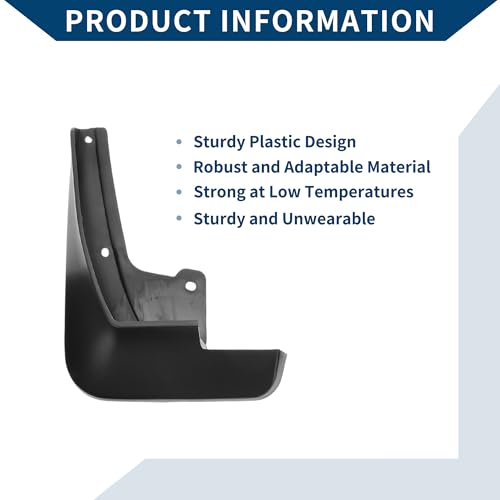 Image of Mud Flaps Splash Guards W /Mount Accessories for Citroen C6 2017-2019 Front Rear Mud Guards 1 Set