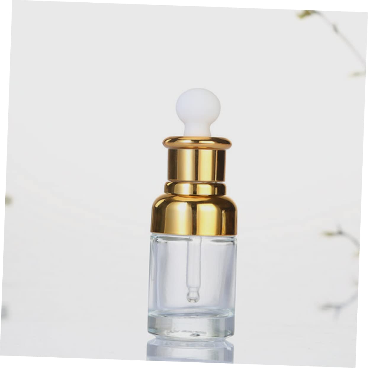 6 Stück 20ml Glas Tropfflaschen mit Pipette für Ätherische Öle