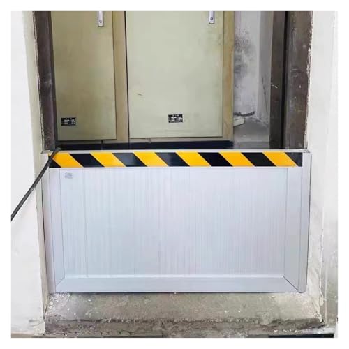 Aluminum Folding Rodent Guard for Warehouse, Removable Garage Door Seal Guards Prevent Mice, Reusable Lofts Kitchen Toilet Mouse Proof Baffle - Custom Length(H 60cm/23.6in,L-170cm/66.8in/5.6ft)