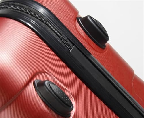 Travel Suitcase Luggage Suitcase Hardside Checked Luggage with 4 Spinner Wheels, Lightweight Suitcase Carry-on Luggage(Rose Gold,24in)4