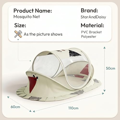 Image of StarAndDaisy Baby Mosquito net for Baby, Breathable mesh-Sleeping Nest for Baby's Peaceful Sleep, Baby Sleeping Pod.