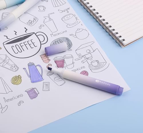 Image of RECLUSE 4 PSC Aesthetic Highlighter Pen,Bible Highlighters Pen No Bleed Pastel Marker,Student Markers,Eye Protection,Large Capacity Highlighters For Journaling Note Taking School,Office Supplies