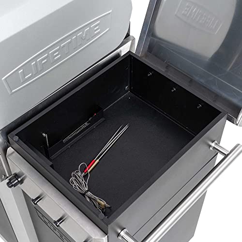 Lifetime Gas Grill and Wood Pellet Smoker Combo, WiFi and Bluetooth