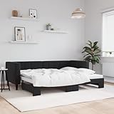 [Facile à Nettoyer]Design moderne : le canapé-lit a un design moderne qui présente des lignes épurées, un aspect minimaliste, ainsi que de la lumière naturelle, et ajoutera un style moderne à votre intérieur ! Bon à savoir : Les matelas ne sont pas inclus avec ce lit.