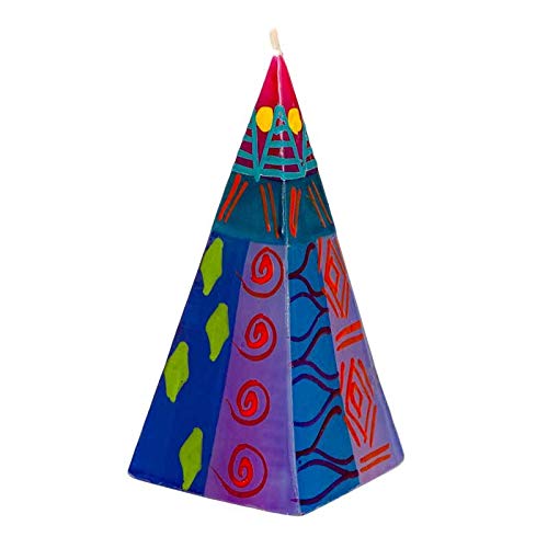 Kapula Pyramide Kerze 'Blue Moon New Design' 5 x 11 cm Cover