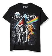 Officially licensed Pink Floyd merchandise Taped Shoulders for strength and comfort High qualtiy screen-print Made of super soft 4. 3% ringspun cotton for a super soft feel. Slimmer fitting, consider ordering one size up.