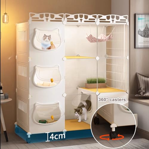 Caisse pour chat multicouche pour résoudre le manque d'espace intérieur - 7