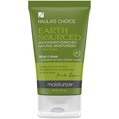 Paula's Choice EARTH SOURCED Antioxidant Enriched Natural Moisturizer with Shea Butter & Vitamin E, 98% Natural & Fragrance Free, 2 Ounce