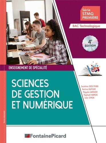 livre Sciences de gestion et numérique Première STMG