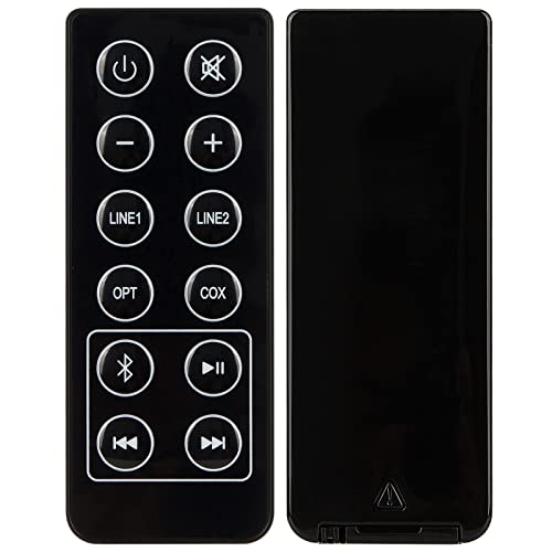 Allimity RC10E Replacement IR Remote Control Compatible with Edifier Powered Bluetooth Bookshelf Speakers R1280DB R1855DB R1280DBs R1280T R1580MB