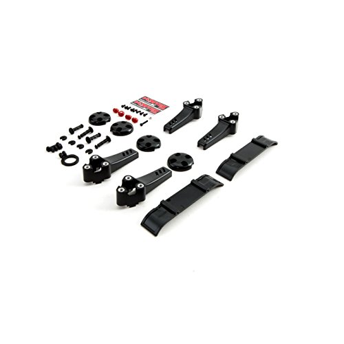 Blade Plastic Kit Black: Vortex Pro