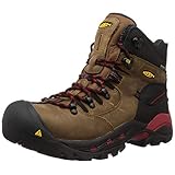 [KEEN Utility] 安全靴 CSA HAMILTON CARBON WP シーエスエー ハミルトン シックス カーボン ウォータープルーフ 防水 メンズ BISON/JESTER RED 27.5 cm
