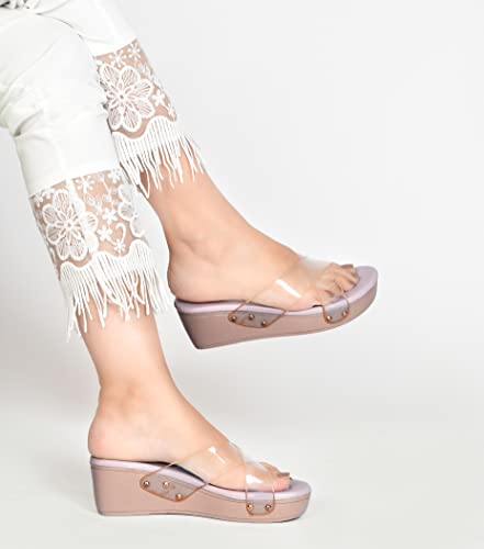 Image of JM LOOKS Daily fashionable Trendy fancy soft comfortable Heel Sandal for women's girls ladies
