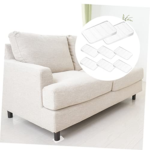 HOLIDYOYO 8pcs Furniture Wedges Plastic Shims Toilet Shims Non-Slip Leveling Furniture Bumpers - Thumbnail 6