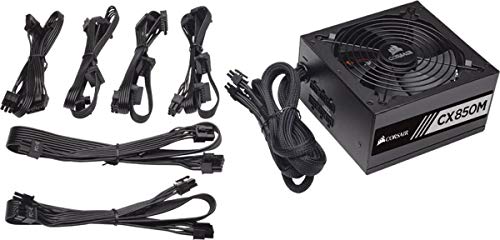 Fonte de Alimentação 850W 80 Plus, Corsair CX850M, Bronze