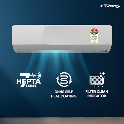 Image of Daikin 1.5 Ton 5 Star,New Star rated, Inverter Split AC (Copper, PM2.5 Filter, MTKM50XV16, White)