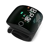 PHD Digital Blood Pressure Monitor Machine - Accurate Upper Arm BP Machine with Large Display & Memory Function - Easy-to-Use Automatic Blood Pressure Monitors for Home & Travel, Wrist Cuff Included