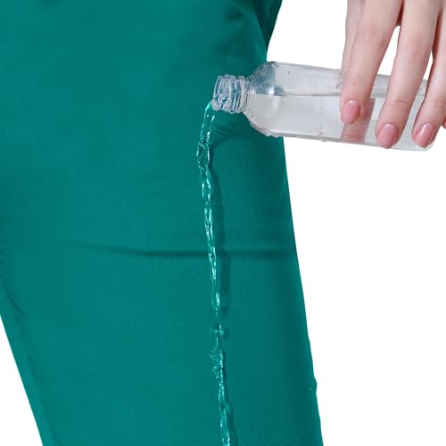 Image of Associated Uniforms /Uwears AQUA Women's Scrub Suit with 2 Way Stretch & Water /Fluid Repellent