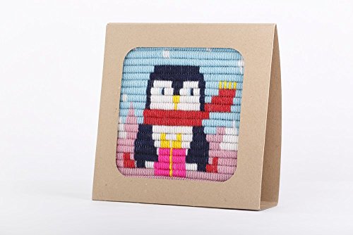 Penguin Needlepoint Kit for Beginners – 8