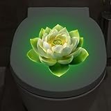 Éclairage nocturne doux : profitez d'une lueur subtile qui aide à localiser les installations dans l'obscurité tout en ajoutant une touche artistique, faisant de cet autocollant innovant un ajout fonctionnel et beau à n'importe quel décor de toilettes.
