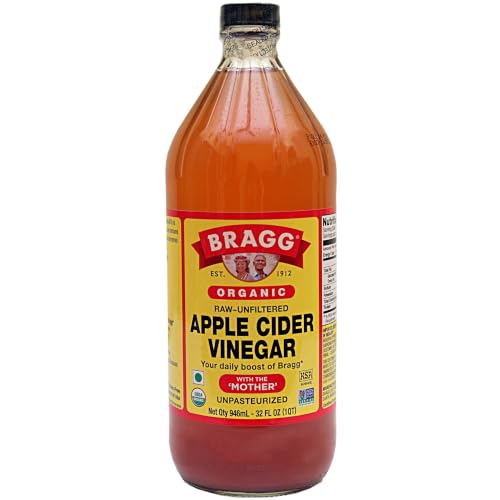 Bragg Organic Raw Apple Cider Vinegar, 32 Ounce - 1 Pack