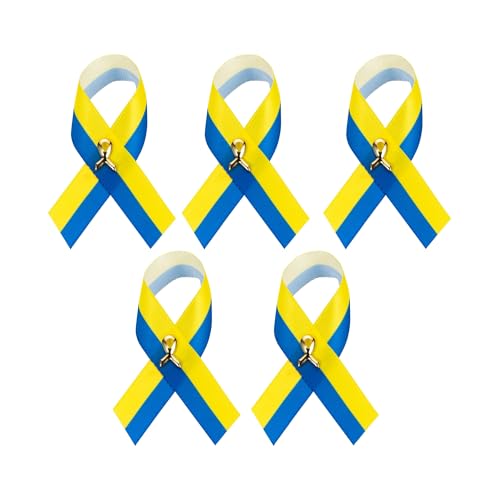 Image of 1 /2 /5 /10 /25 /50 /100pcs Satin Awareness Ribbon Pins (Pick your color), for Cancer & Disease Awareness, Bulk Quantities for Fundraising, Events, Gift Giving