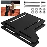 2Pcs Bed Frame Brackets Adapter for Headboard Extra Heavy Duty, Bed Adapter Conversion Plate, Queen