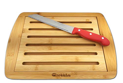 Quttin Planche à pain avec couteau à pain inclus.