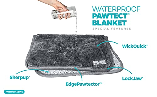 Pet Parents Pawtect Blanket, Premium Waterproof Cat & Dog Blanket with WickQuick & Sherpup Technology, Puppy Blanket… - Image 4