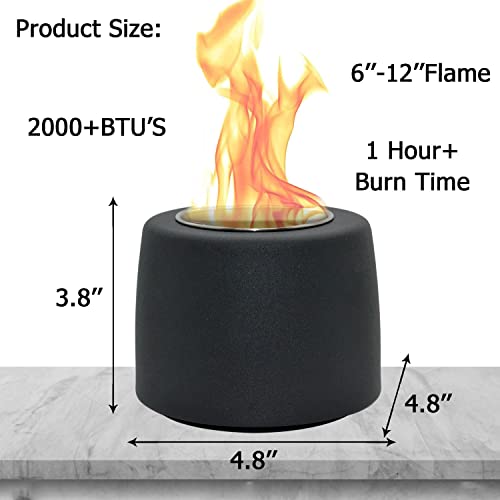 Snhpdh Tabletop Fire Pit, Indoor Fire Pit Portable Ethanol Fire Bowl, Outdoor Brazier, Mini Fire Pit, Personal Fireplace For Patio Balcony, S’mores Maker #TOP3