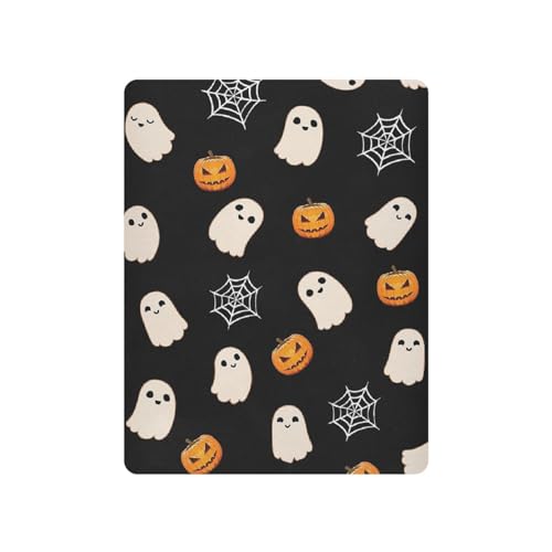 Image of Halloween Bat Pumpkins Crib Sheets Baby Boys Girls Toddler Fitted Crib Mattress Sheets Bed Cover Nursery Soft Pack and Play Sheet Machine Washable Mini Crib 39x27 Inch
