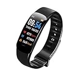 Redpeachk Smartwatch, Fitness Tracker Uhr, Fitness Tracker mit Herzfrequenzmesser, Schlafmonitor, IP67 Wasserdichte Sportuhr für Damen Herren