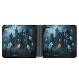 5. Scelta regalo ideale: con il suo aspetto elegante e la lavorazione meticolosa, questo porta carte di credito Ghost Castle è un regalo perfetto per amici, genitori e persone care in varie occasioni.