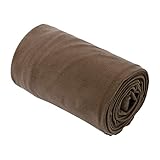 PciDinFo Emergency Blanket Sleeping Bag Liner Soft Fleece Sleeping Sack Sheet with Compact Foldable Portable Features Suitable for Fishing Jogging Sport Picnic, Coffee