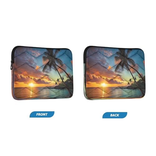 Funda para portátil 13-14 pulgadas con protección y tela impermeable miniatura 2