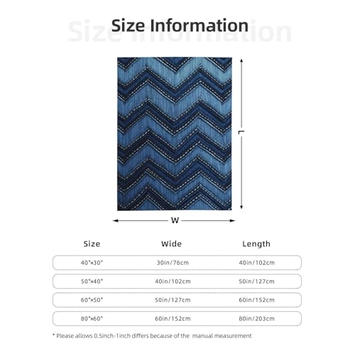 Couverture chaude en peluche bleu dégradé : le cadeau idéal pour tous - 5