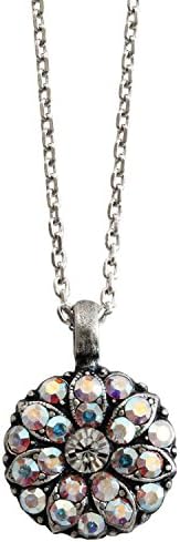 Mariana Guardian Angel Crystal Pendant Necklace, 16" Crystal AB 5212 001AB