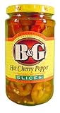 B&G Hot Cherry Peppers, In Jar, 12 oz