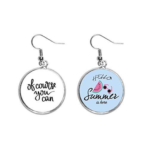 Pendientes de sandía verano para tus looks de playa y terraza