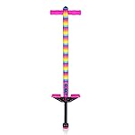 Flybar Foam Jolt Pogo Stick for Kids Ages 6+, 40 to 80 Pounds, Perfect for Beginners (Rainbow)