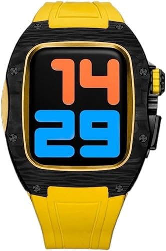 Kit de modification RM de luxe pour Apple Watch 45mm en fibre de carbone
