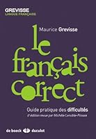 Le français correct 081202169X Book Cover