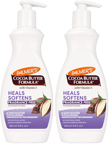 Palmer's Cocoa Butter Formula Fragrance Free Body Lotion, 13.5 Ounce (Pack of 2) - image 1