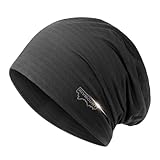 [rivmount] ニット帽 ビーニー 帽子 ワッチキャップ サマーニット おしゃれ 薄手 通気性 伸縮性 冷感 吸汗速乾 uvカット 柔らかい 無地 夏 春 秋 医療用帽子 ランニング 自転車 アウトドア 登山 通勤 メンズ レディース 男女兼用