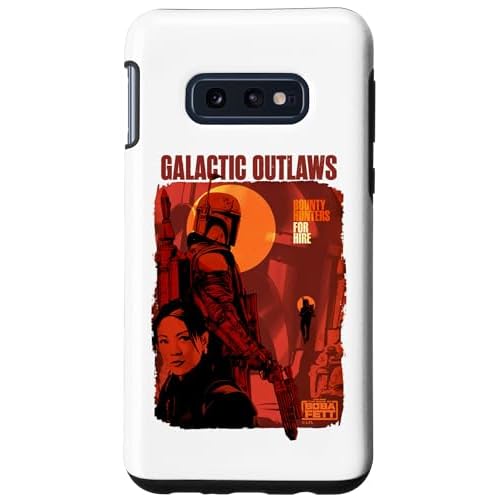 Galaxy S10e Star Wars: The Book Of Boba Fett Galactic Outlaws Color Pop Case