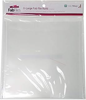 Totally Tiffany 12" x 12" File Pockets - 5 Pack Craft Storage Organiser, One size