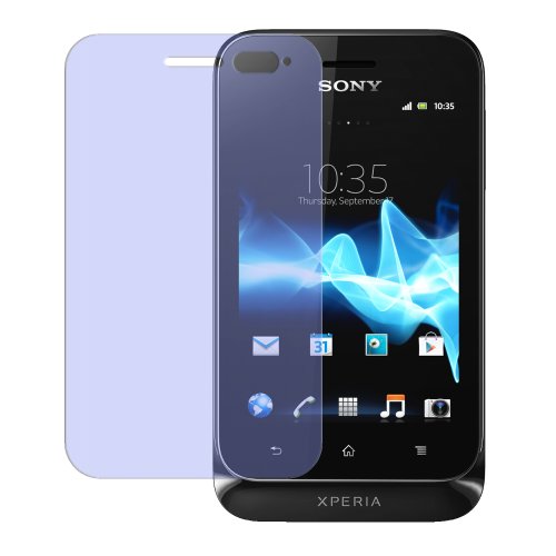 dipos Films de protection d'écran pour Sony Xperia Tipo (2 unités) - Antireflet mat film de protection d'ecran